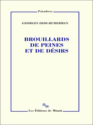cover image of Brouillards de peines et de désirs